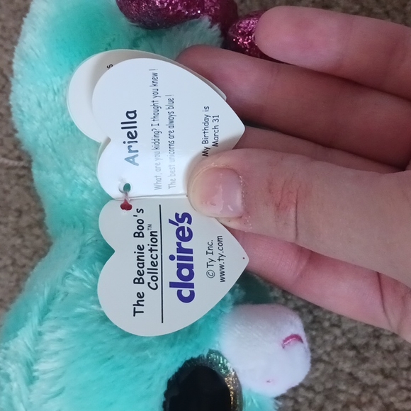 small Unicorn beanie boo - Picture 2 of 2